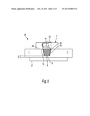 METHOD AND DEVICE FOR THE FRICTION STIR WELDING OF TWO COMPONENTS diagram and image