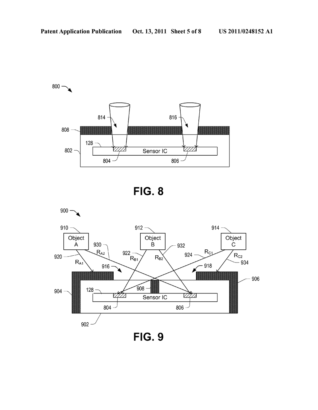 Apparatus and Circuit with a Multi-Directional Arrangement of Optical     Elements - diagram, schematic, and image 06