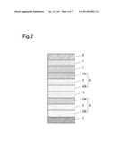 ORGANIC ELECTROLUMINESCENCE ELEMENT diagram and image