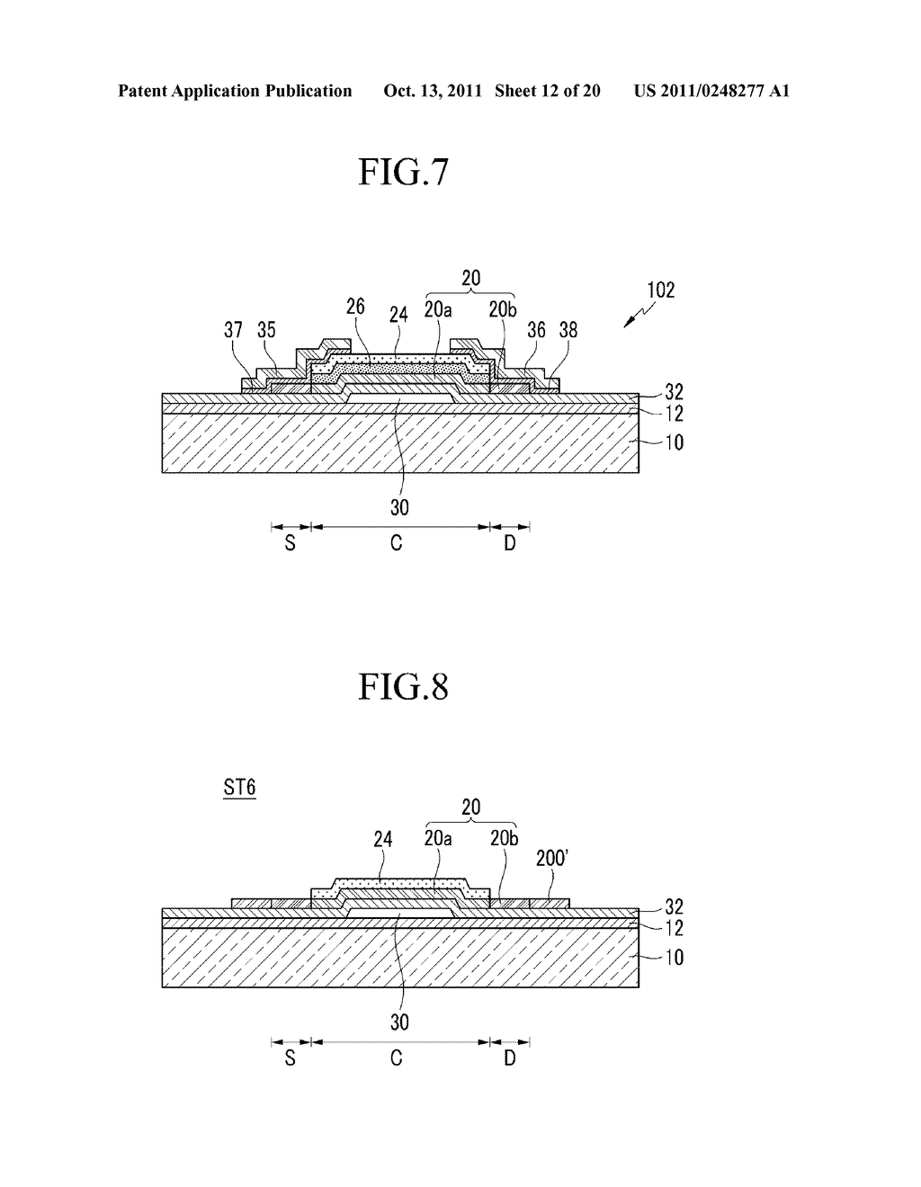 METHOD OF CRYSTALIZING AMORPHOUS SILICON LAYER, METHOD OF MANUFACTURING     THIN FILM TRANSISTOR USING THE SAME, AND THIN FILM TRANSISTOR USING THE     MANUFACTURING METHOD - diagram, schematic, and image 13