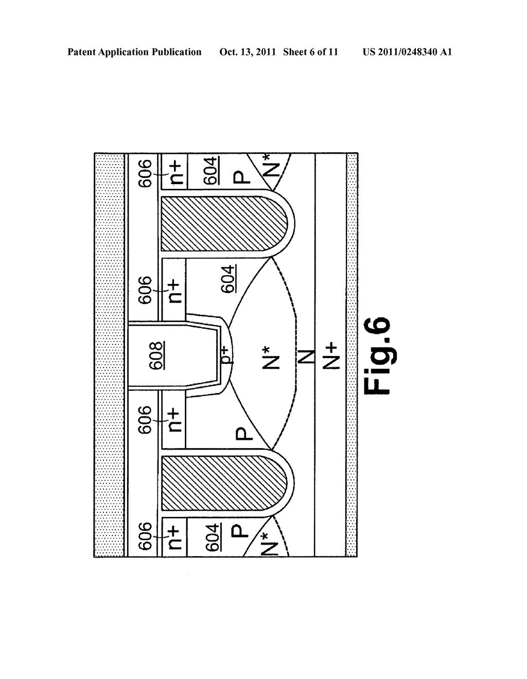 Trench mosfet with body region having concave-arc shape - diagram, schematic, and image 07