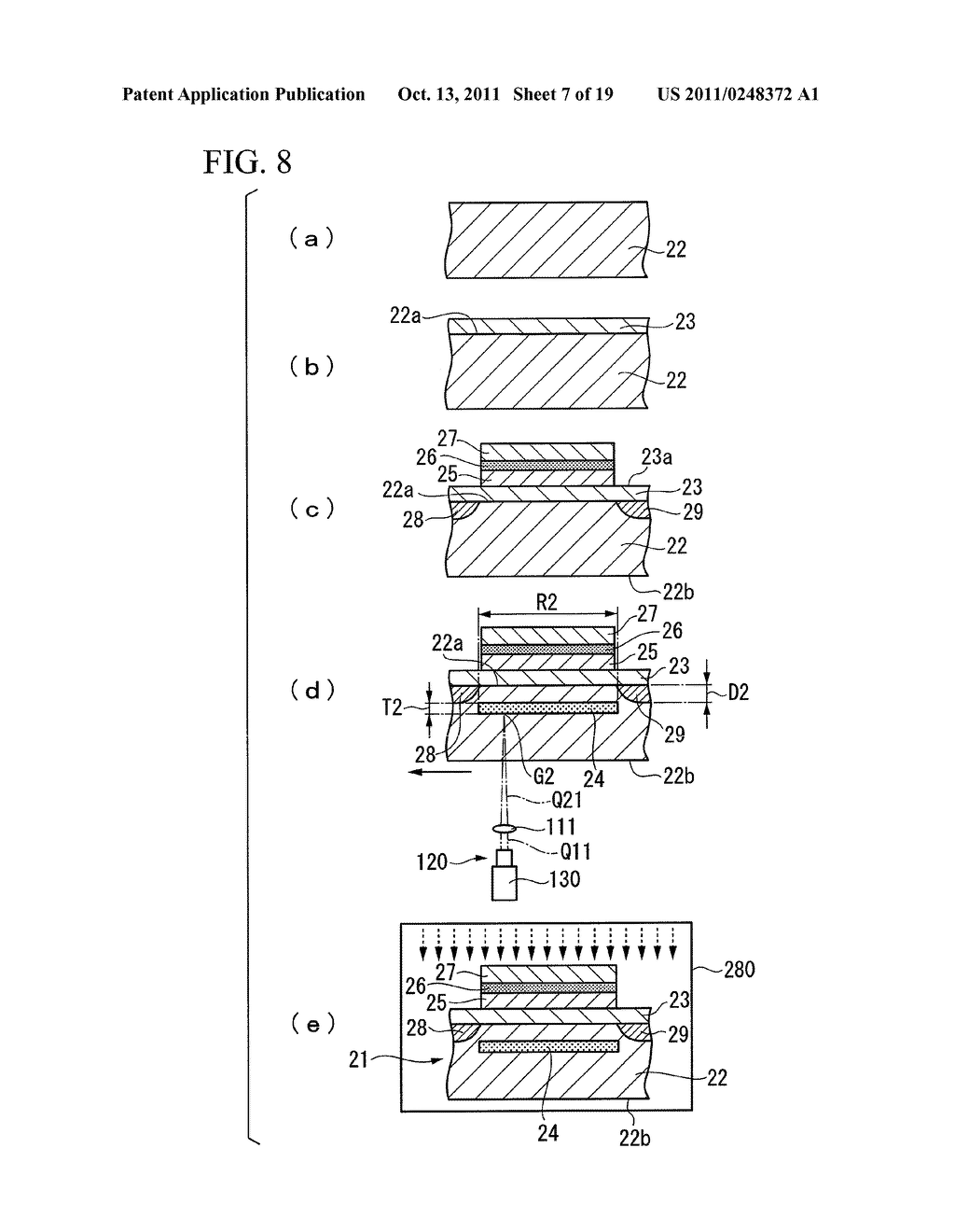 EPITAXIAL SUBSTRATE FOR SOLID-STATE IMAGING DEVICE WITH GETTERING SINK,     SEMICONDUCTOR DEVICE, BACK ILLUMINATED SOLID-STATE IMAGING DEVICE AND     MANUFACTURING METHOD THEREOF - diagram, schematic, and image 08