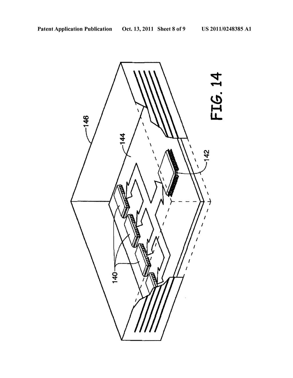 METHOD FOR SELECTIVELY FORMING SYMMETRICAL OR ASYMMETRICAL FEATURES USING     A SYMMETRICAL PHOTOMASK DURING FABRICATION OF A SEMICONDUCTOR DEVICE AND     ELECTRONIC SYSTEMS INCLUDING THE SEMICONDUCTOR DEVICE - diagram, schematic, and image 09