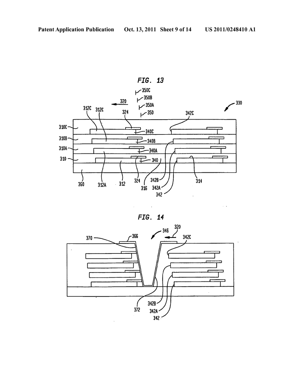 STACK PACKAGES USING RECONSTITUTED WAFERS - diagram, schematic, and image 10