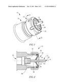 Collet Having Angled Seal Bores diagram and image