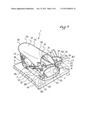 DEVICE FOR RECEIVING A FOOT OR A BOOT ON A GLIDING APPARATUS diagram and image