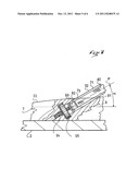 DEVICE FOR RECEIVING A FOOT OR A BOOT ON A GLIDING APPARATUS diagram and image