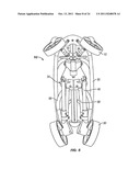 Power Folding Stroller Having Manual Override System diagram and image