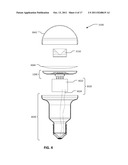 LED LIGHT DEVICE WITH IMPROVED THERMAL AND OPTICAL CHARACTERISTICS diagram and image