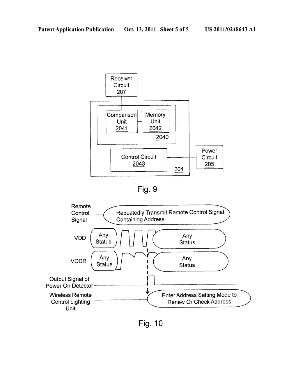 Wireless Remote Control Lighting Unit and Wireless Remote Control Lighting     System and Control Method Thereof - diagram, schematic, and image 06