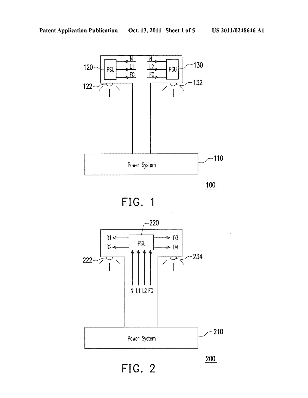 POWER SUPPLY UNIT, LIGHT EMITTING APPARATUS AND DIMMING METHOD THEREOF - diagram, schematic, and image 02