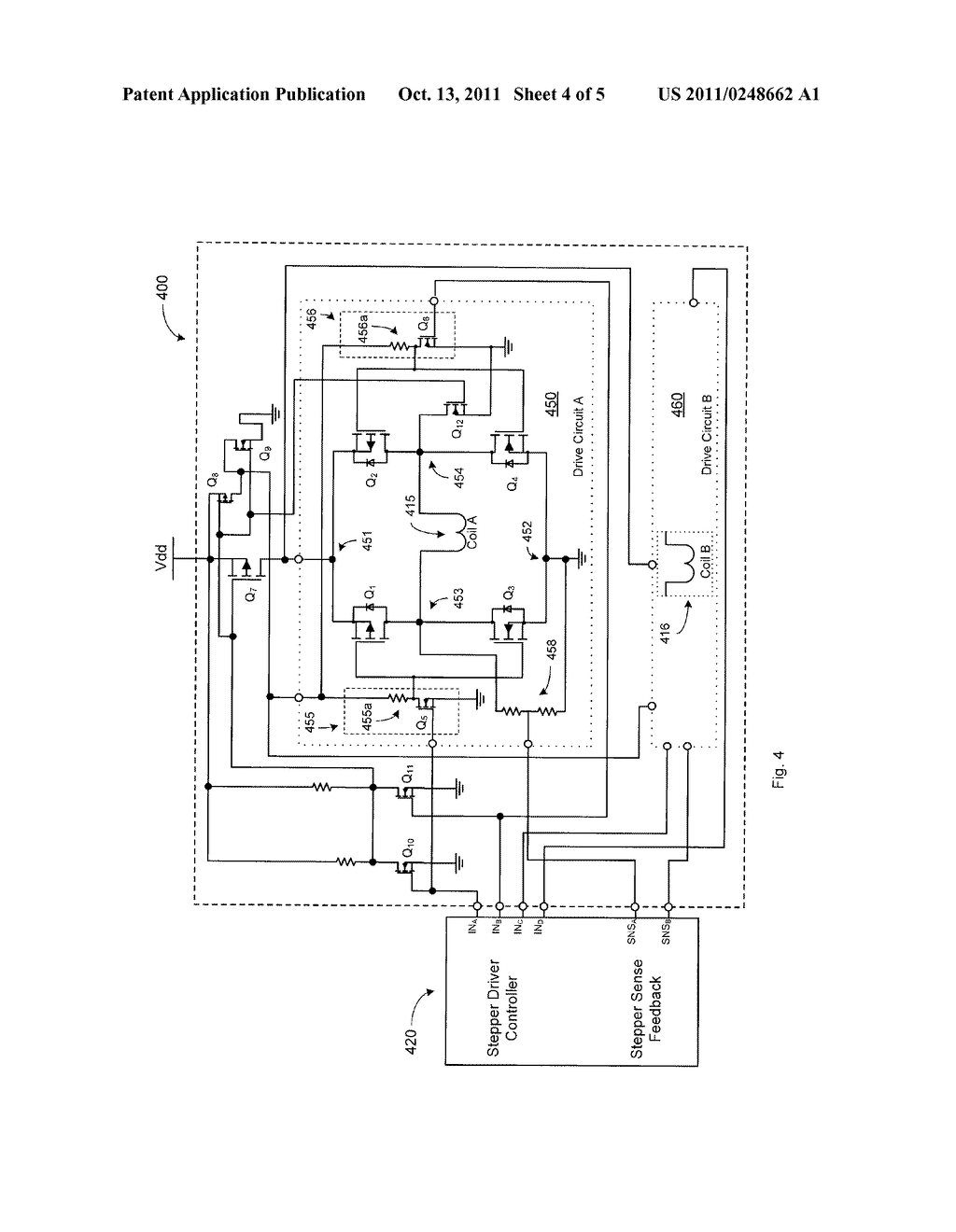 SYSTEM AND METHOD FOR USING A STEPPER MOTOR AS A ROTARY SENSOR - diagram, schematic, and image 05