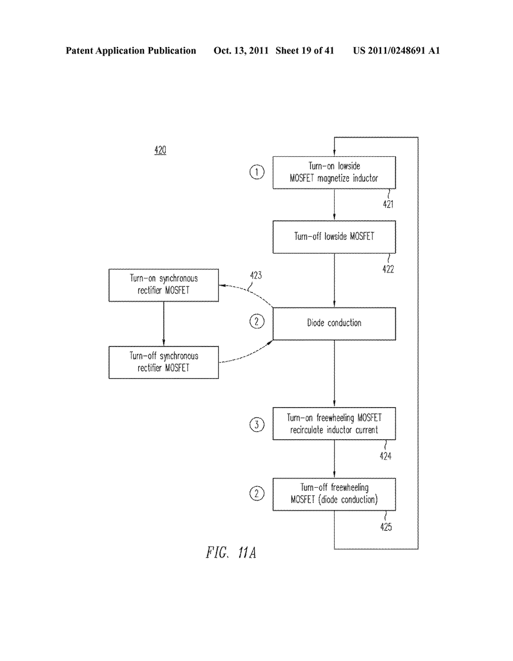 Method Of Starting DC/DC Converter Using Synchronous Freewheeling MOSFET - diagram, schematic, and image 20