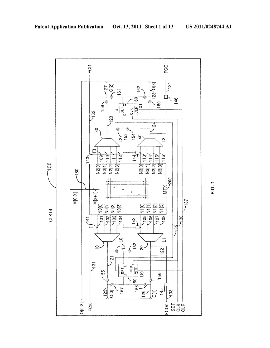 SCALABLE NON-BLOCKING SWITCHING NETWORK FOR PROGRAMMABLE LOGIC - diagram, schematic, and image 02