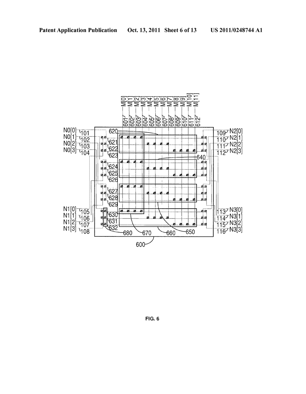 SCALABLE NON-BLOCKING SWITCHING NETWORK FOR PROGRAMMABLE LOGIC - diagram, schematic, and image 07