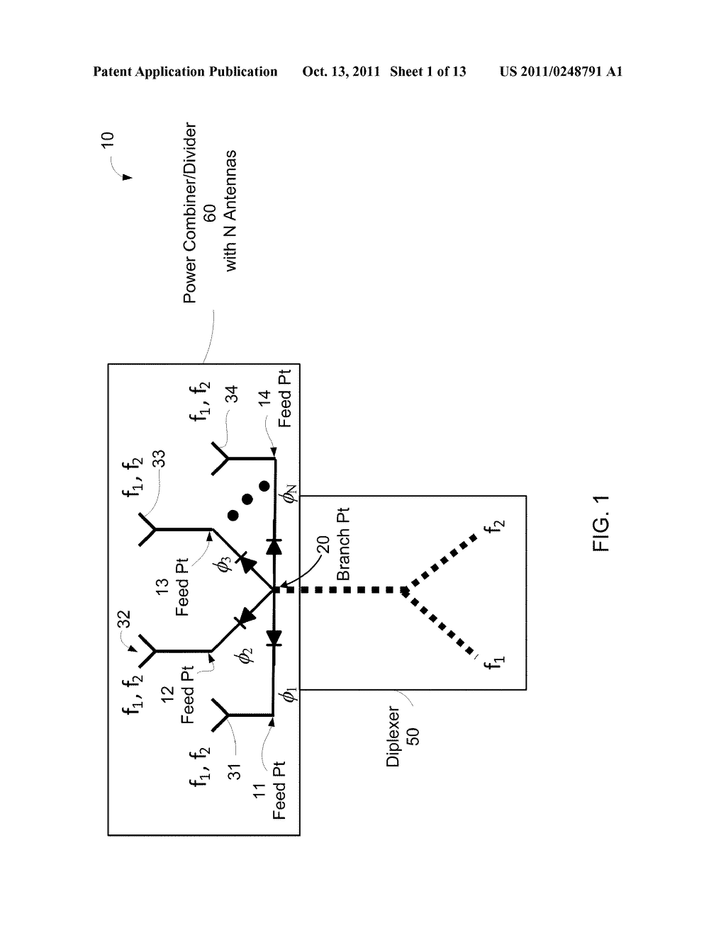 METAMATERIAL DIPLEXERS, COMBINERS AND DIVIDERS - diagram, schematic, and image 02