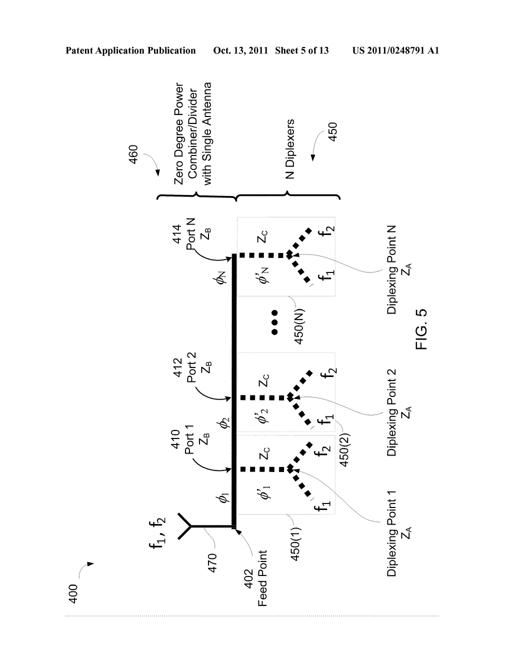 METAMATERIAL DIPLEXERS, COMBINERS AND DIVIDERS - diagram, schematic, and image 06