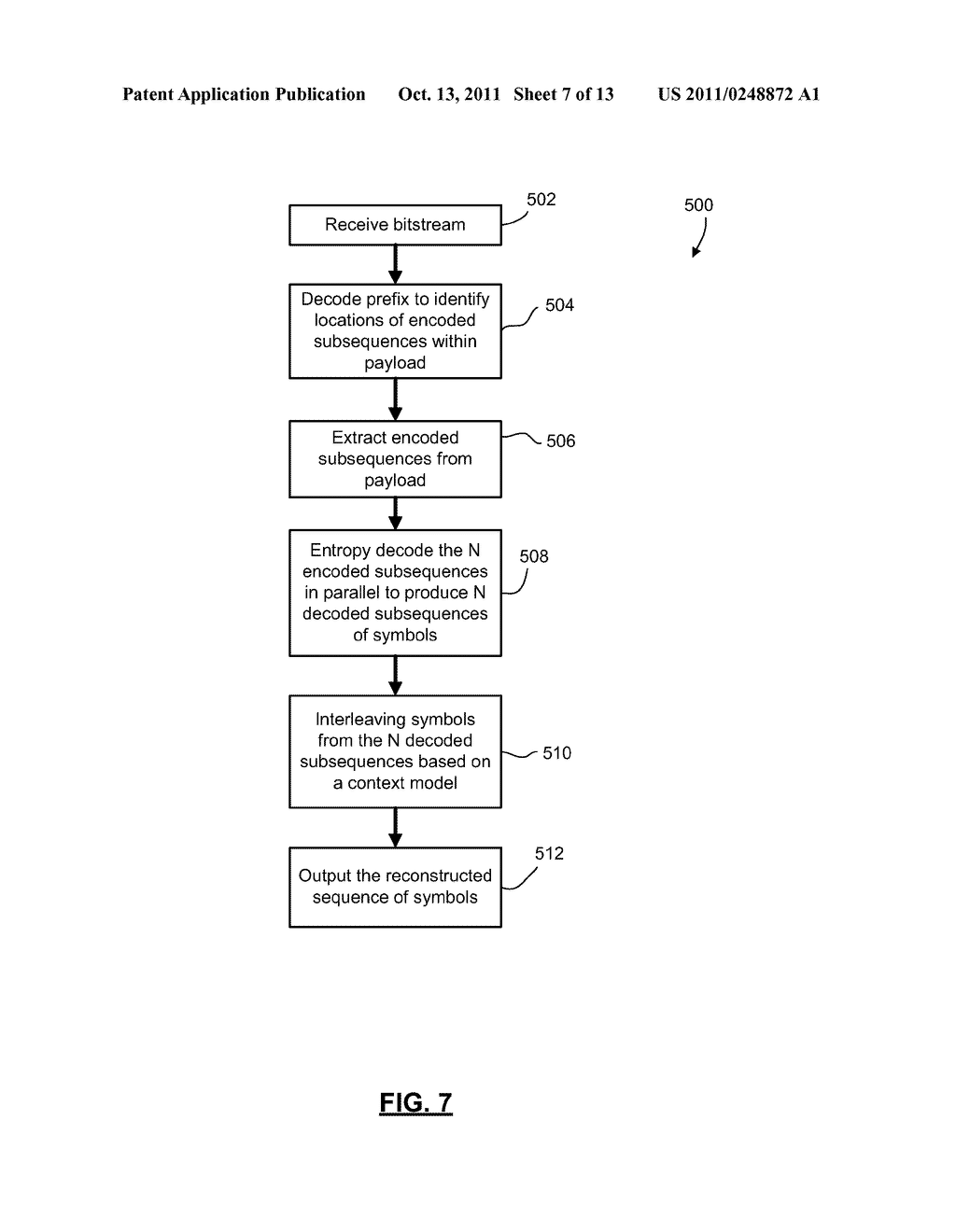 METHODS AND DEVICES FOR LOAD BALANCING IN PARALLEL ENTROPY CODING AND     DECODING - diagram, schematic, and image 08