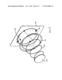Adjustable spiral antenna for portable use diagram and image