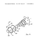 Adjustable spiral antenna for portable use diagram and image