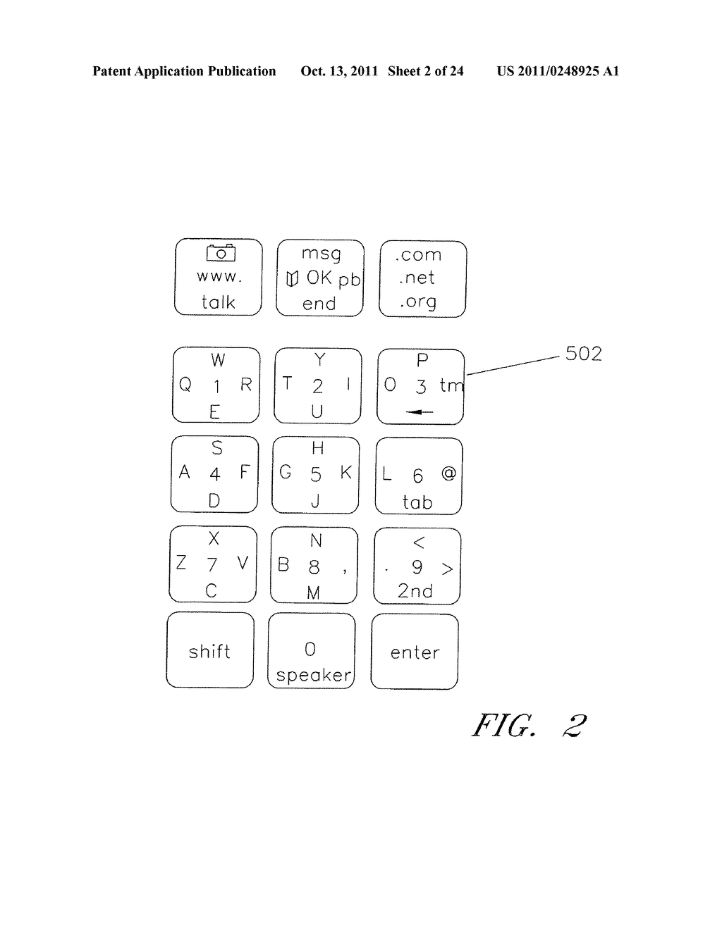 TELEPHONE KEYPAD WITH MULTIDIRECTIONAL KEYS - diagram, schematic, and image 03