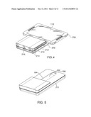 HANDHELD ELECTRONIC COMMUNICATION DEVICE INCLUDING TOUCH-SENSITIVE DISPLAY diagram and image