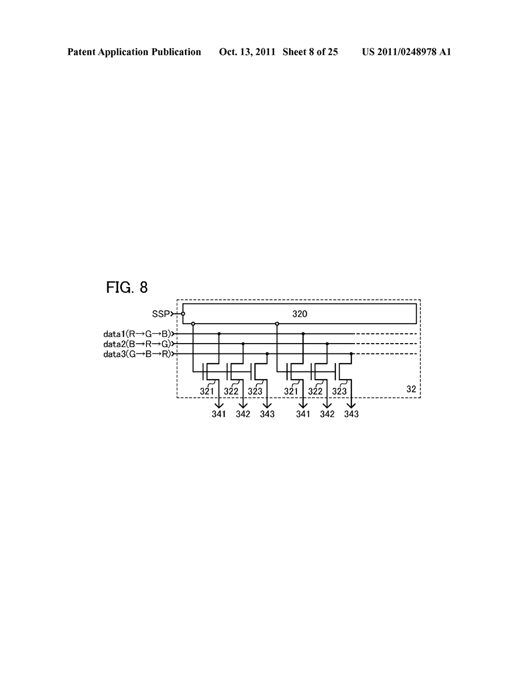 LIQUID CRYSTAL DISPLAY DEVICE AND METHOD FOR DRIVING THE SAME - diagram, schematic, and image 09