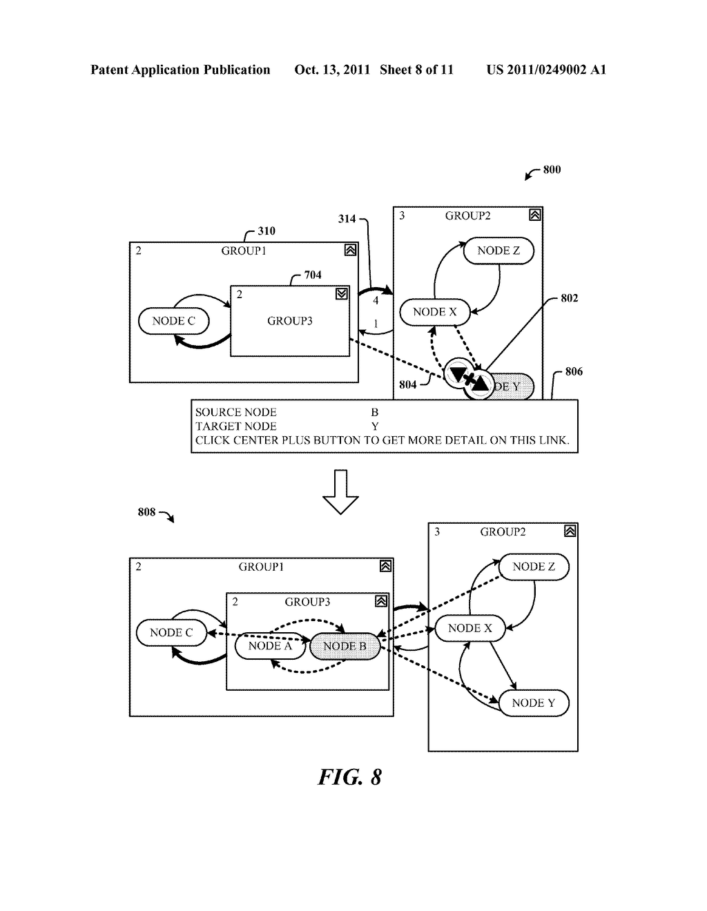 MANIPULATION AND MANAGEMENT OF LINKS AND NODES IN LARGE GRAPHS - diagram, schematic, and image 09