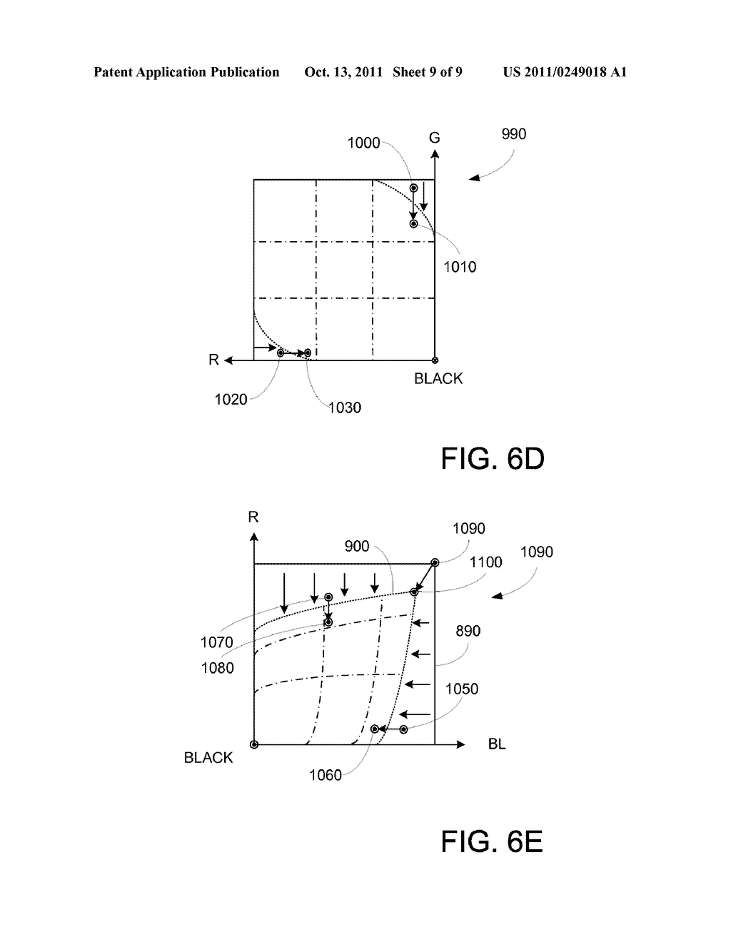 Methods and Apparatus for Color Grading with Gamut Match Preview - diagram, schematic, and image 10