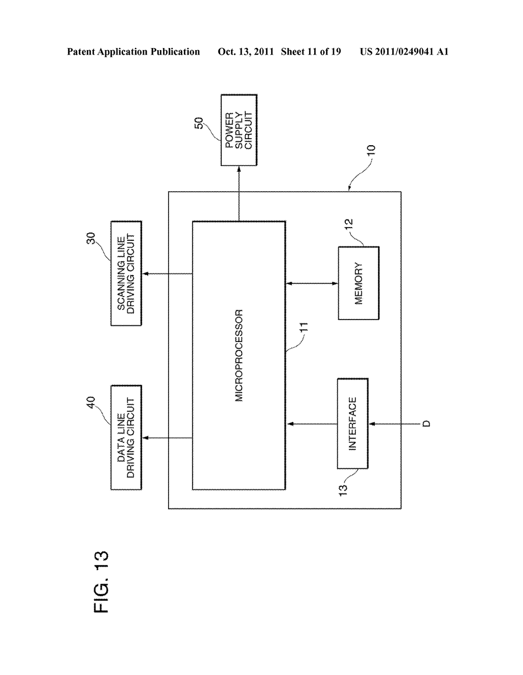 METHOD OF DRIVING ELECTROPHORETIC DISPLAY DEVICE, ELECTROPHORETIC DISPLAY     DEVICE, AND ELECTRONIC APPARATUS - diagram, schematic, and image 12