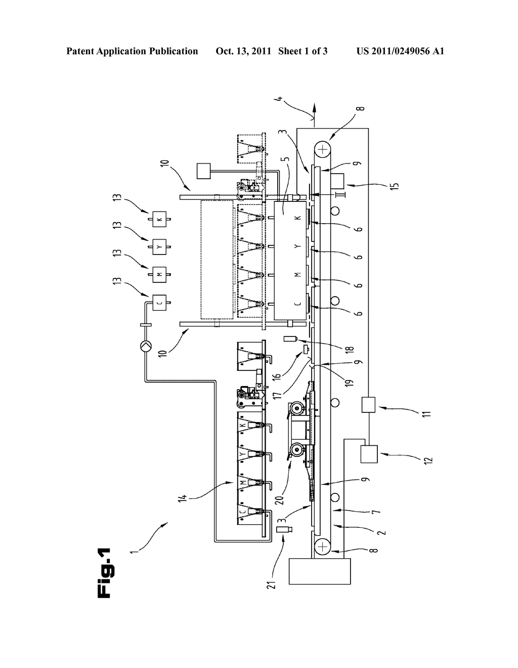 METHOD FOR PRODUCING A MULTICOLORED SURFACE ON GLASS - diagram, schematic, and image 02