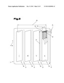 METHOD FOR PRODUCING A MULTICOLORED SURFACE ON GLASS diagram and image