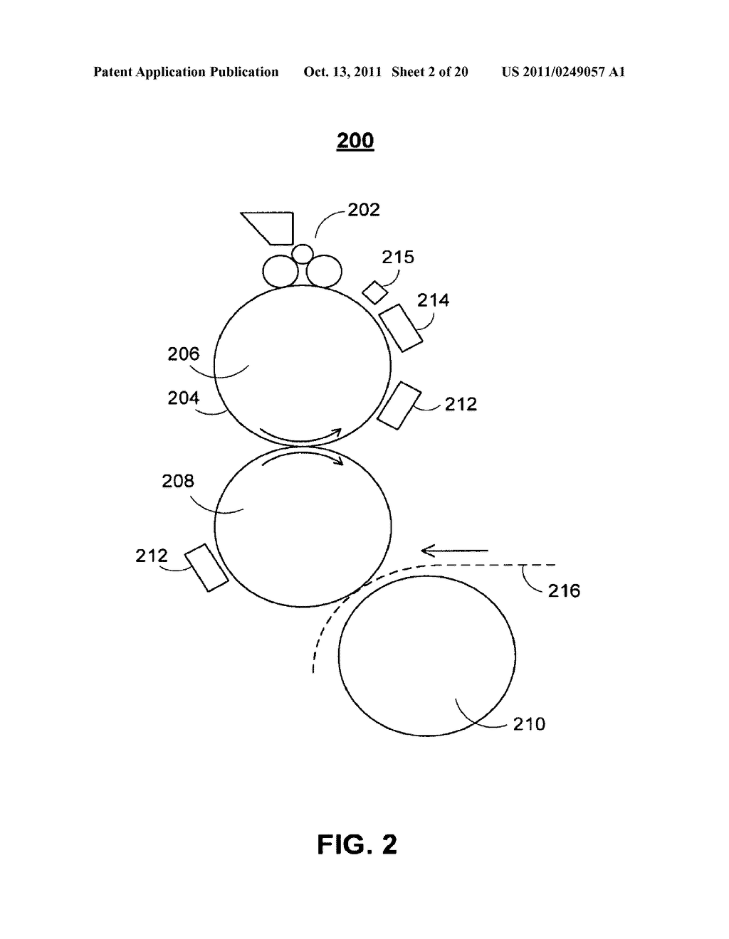 METHOD AND APPARATUS FOR TRANSFERRING A PRINCIPAL SUBSTANCE AND PRINTING     SYSTEM - diagram, schematic, and image 03