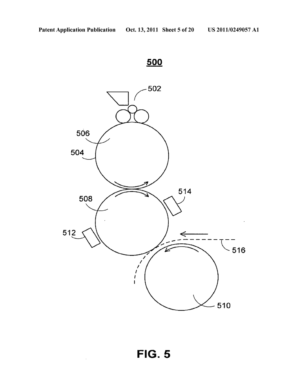 METHOD AND APPARATUS FOR TRANSFERRING A PRINCIPAL SUBSTANCE AND PRINTING     SYSTEM - diagram, schematic, and image 06