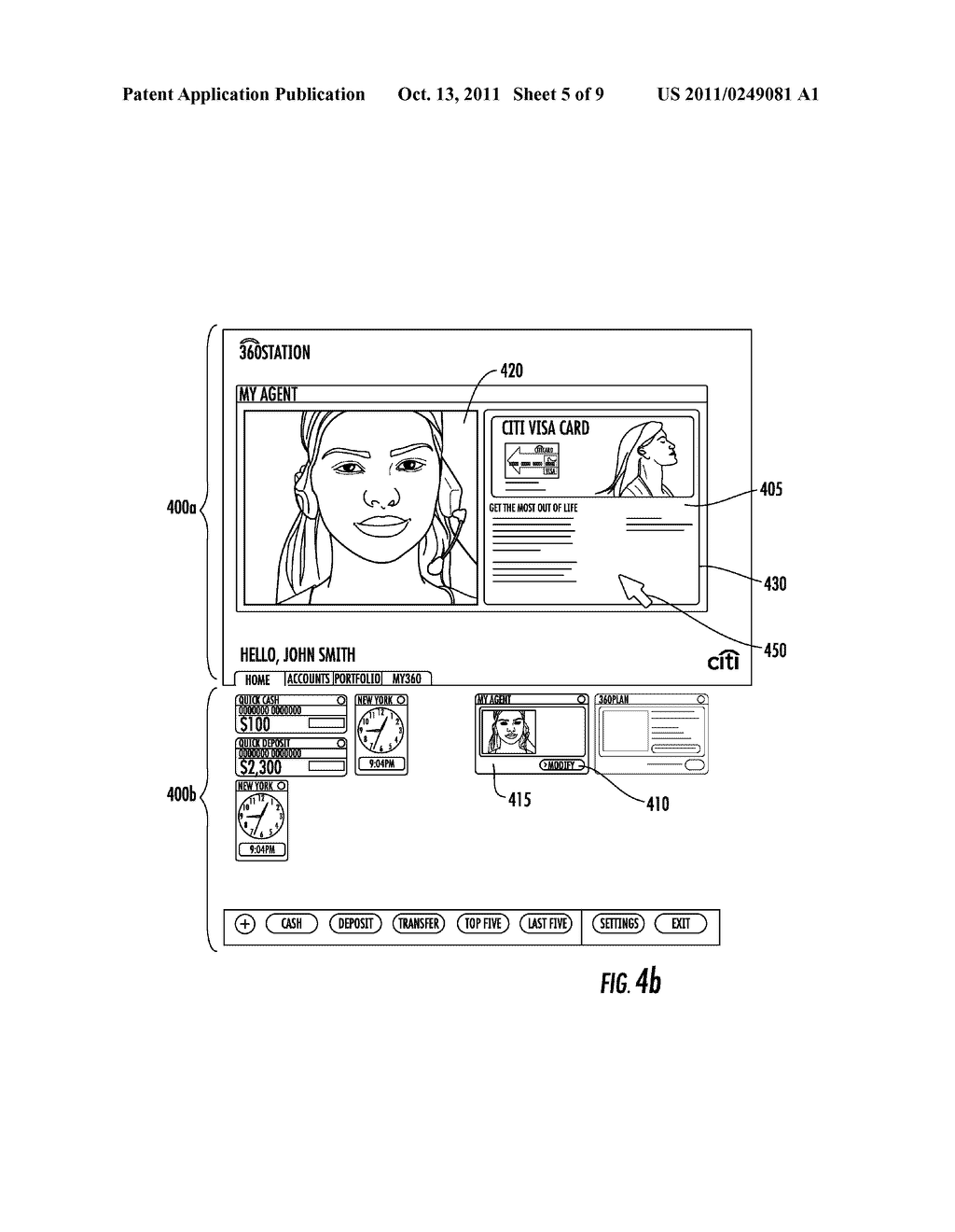 System and Method for Providing Customer Support on a User Interface - diagram, schematic, and image 06