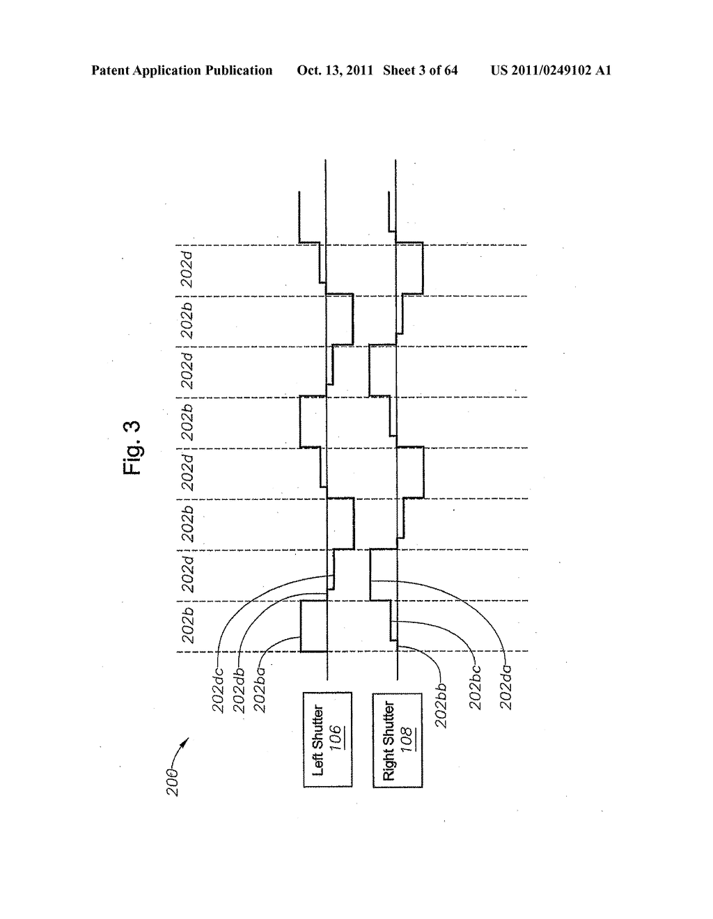 FREE WHEELING MODE OF OPERATION FOR 3D GLASSES - diagram, schematic, and image 04