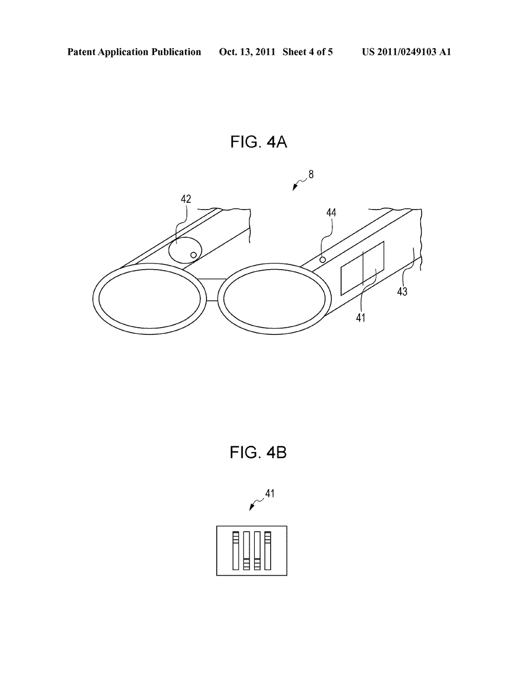 3D GLASSES AND METHOD OF CONTROLLING THE SAME - diagram, schematic, and image 05