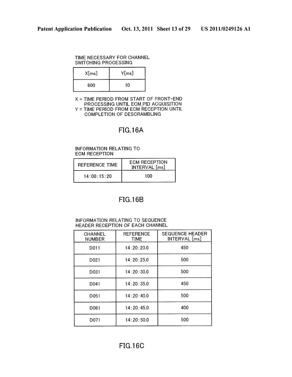 DIGITAL BROADCAST RECEPTION DEVICE, DIGITAL BROADCAST RECEPTION METHOD AND     PROGRAM - diagram, schematic, and image 14