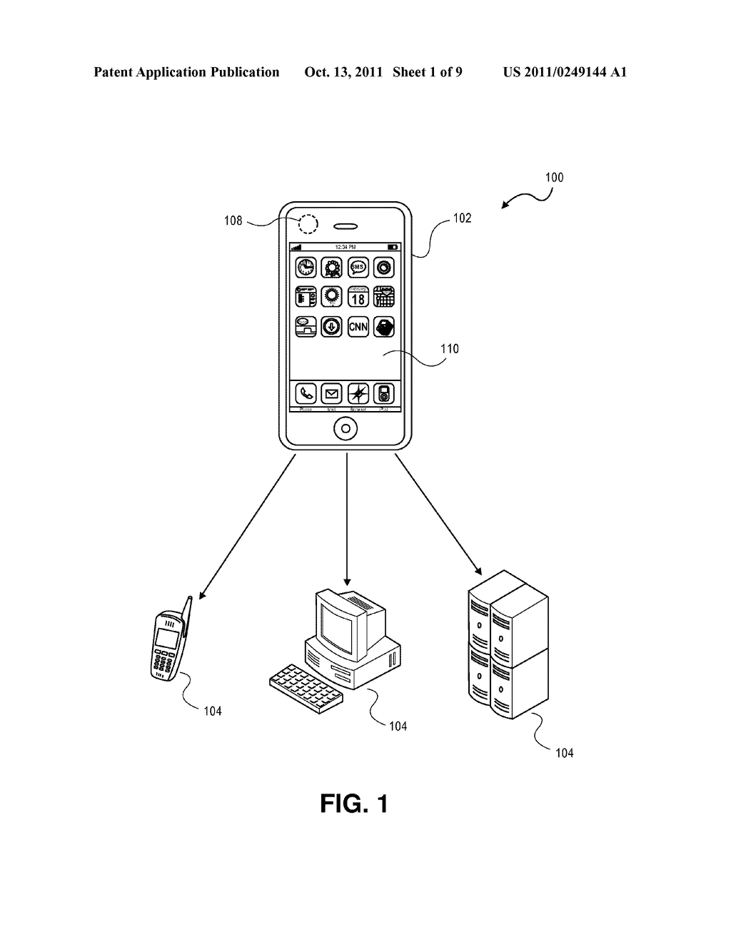 Tagging Images in a Mobile Communications Device Using a Contacts List - diagram, schematic, and image 02