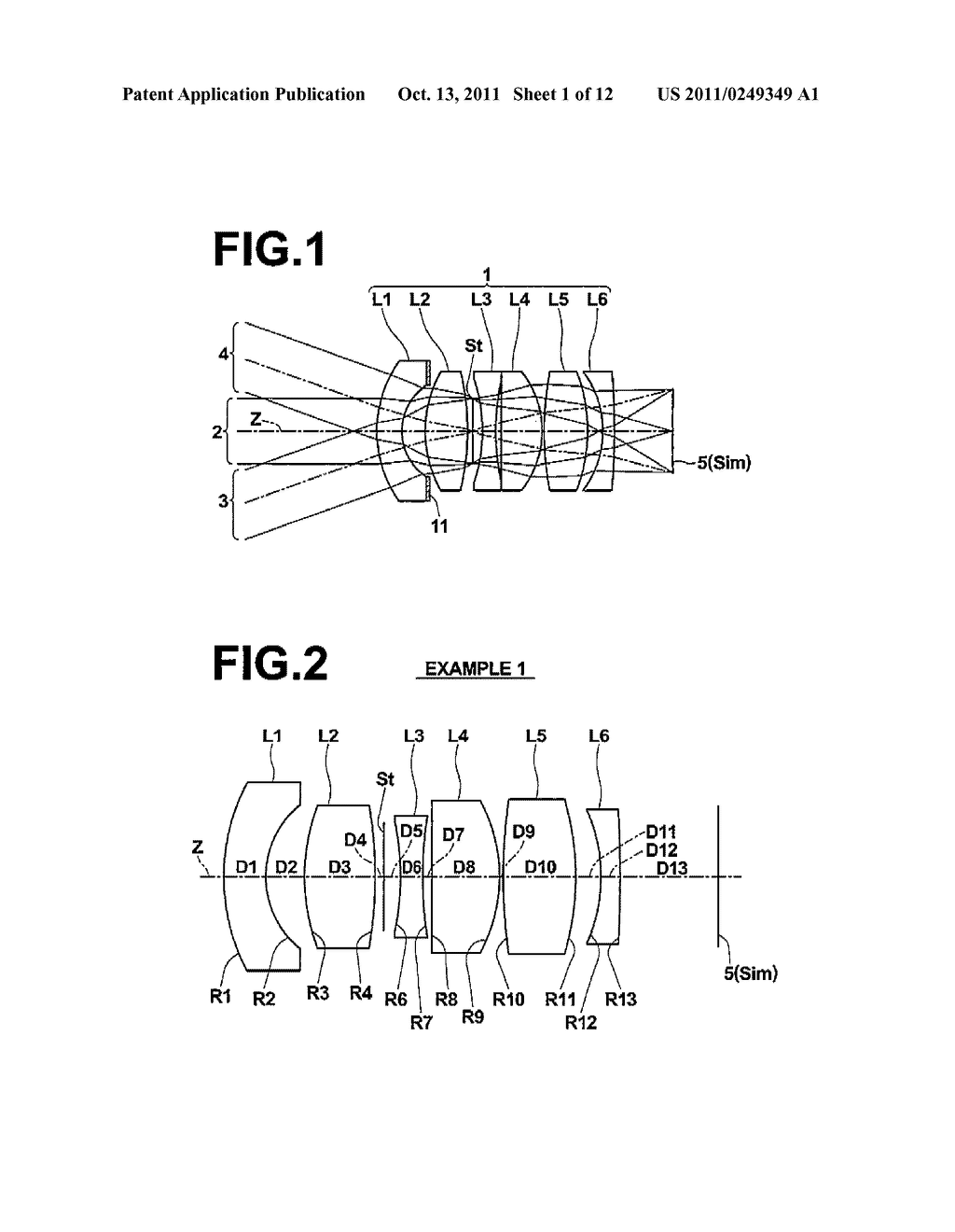 IMAGE PICKUP LENS AND IMAGE PICKUP APPARATUS - diagram, schematic, and image 02