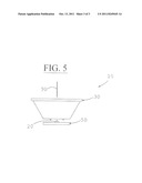 PARABOLIC REFLECTOR AND RELATIVE LED LIGHTING DEVICE diagram and image