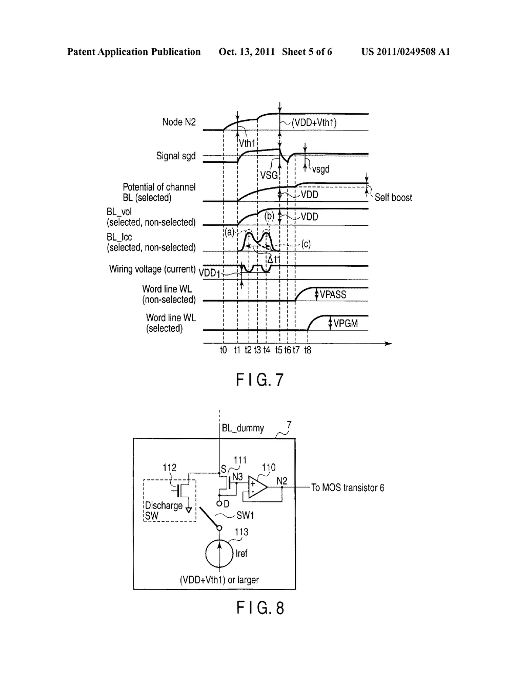 NONVOLATILE SEMICONDUCTOR STORAGE DEVICE - diagram, schematic, and image 06