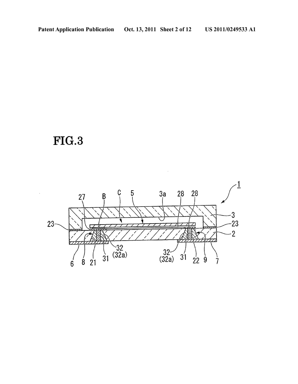 GLASS SUBSTRATE POLISHING METHOD, PACKAGE MANUFACTURING METHOD,     PIEZOELECTRIC VIBRATOR, OSCILLATOR, ELECTRONIC DEVICE AND RADIO TIMEPIECE - diagram, schematic, and image 03