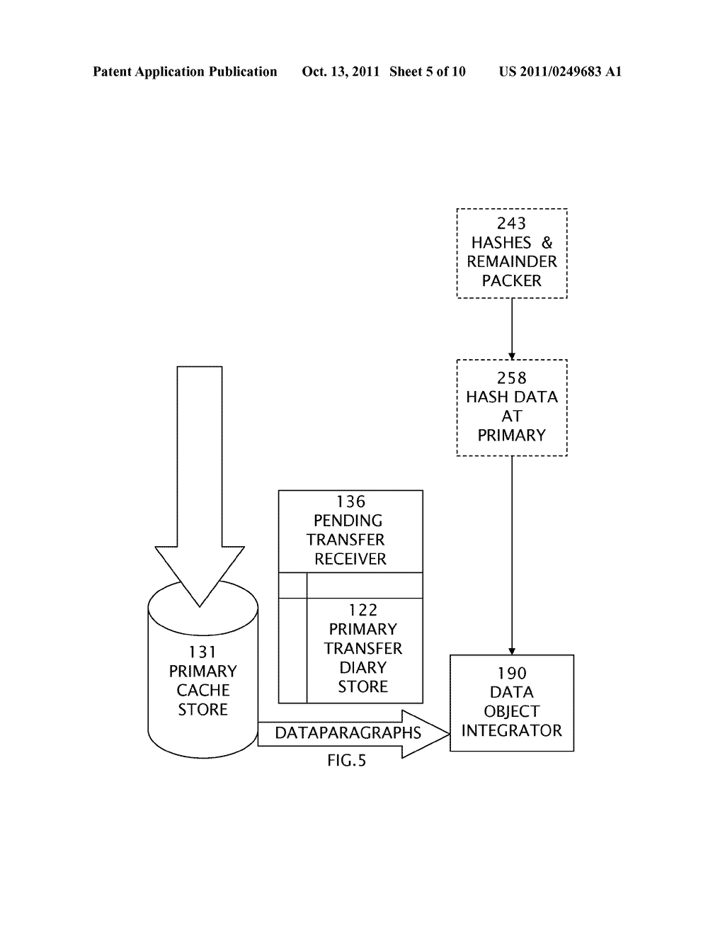 TRANSMISSION APPARATUS FOR VPN OPTIMIZATION BY DEFRAGMENTATION AND     DEDUPLICATION  AND METHOD - diagram, schematic, and image 06