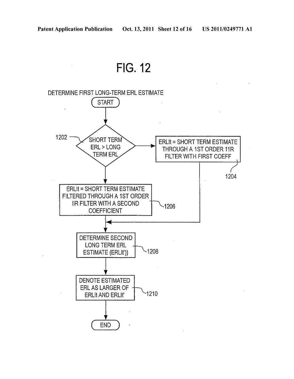 ADAPTIVE GAIN CONTROL BASED ON ECHO CANCELLER PERFORMANCE INFORMATION - diagram, schematic, and image 13