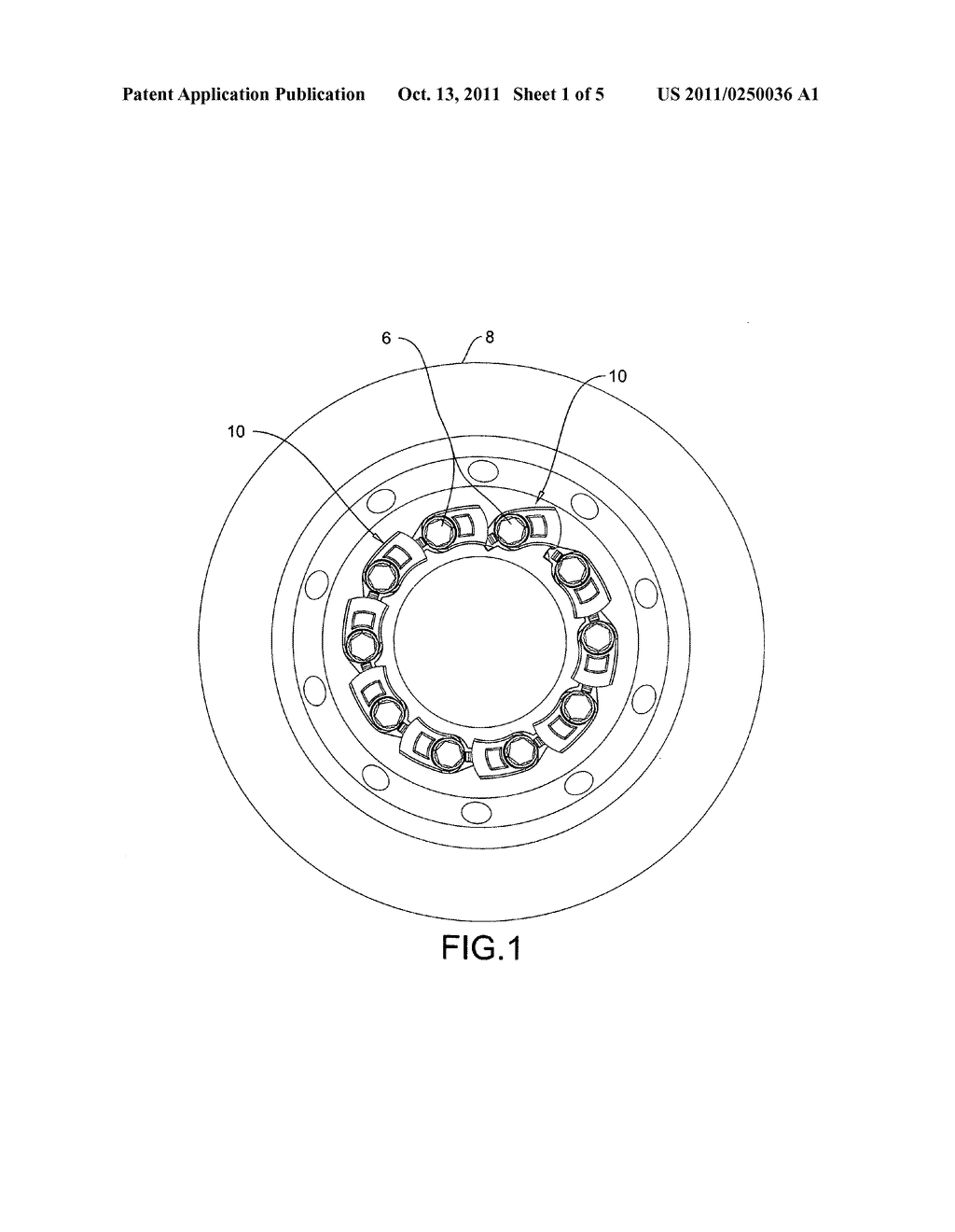 Wheel nut lock - diagram, schematic, and image 02