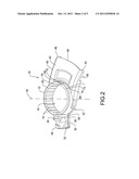 Wheel nut lock diagram and image