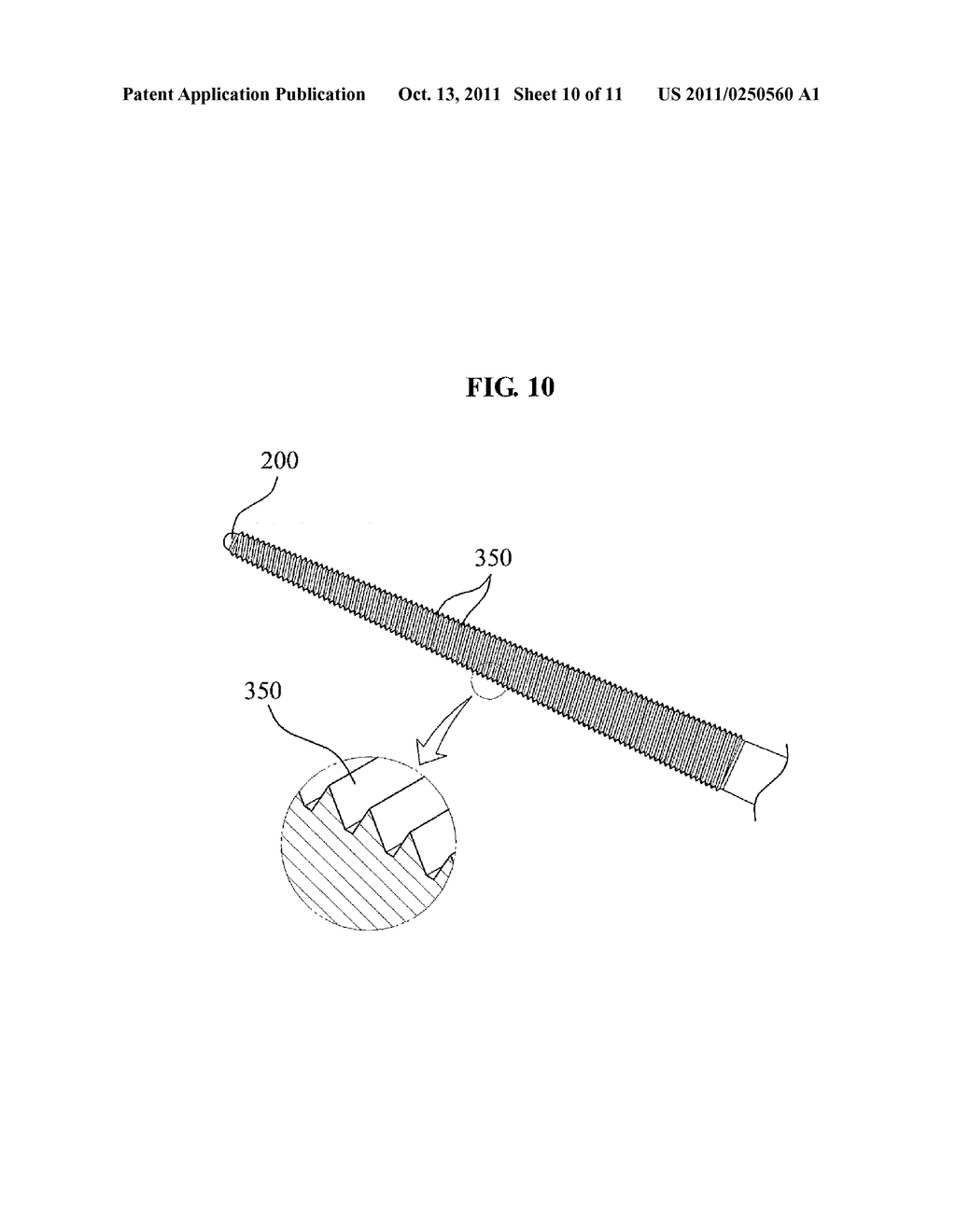 DENTAL AND MEDICAL ULTRASONIC TIP AND METHOD OF MANUFACTURING THE SAME - diagram, schematic, and image 11