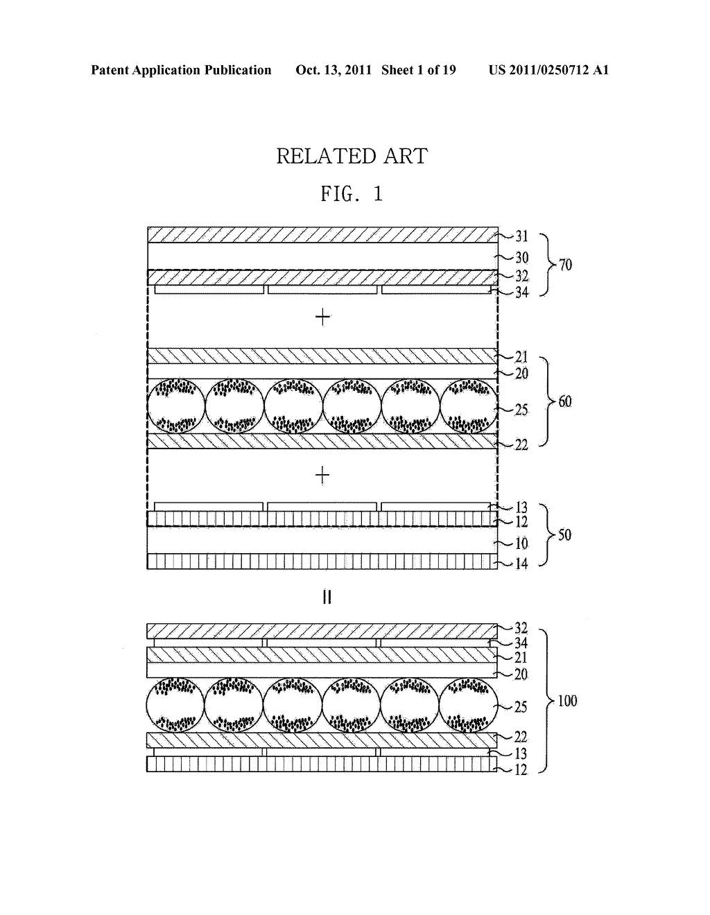 COLOR ELECTROPHORETIC DISPLAY DEVICE AND METHOD FOR MANUFACTURING THE SAME - diagram, schematic, and image 02