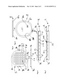 ORIENTATION OF AN ELECTRONIC CMOS STRUCTURE WITH RESPECT TO A BURIED     STRUCTURE IN THE CASE OF A BONDED AND THINNED-BACK STACK OF SEMICONDUCTOR     WAFERS diagram and image